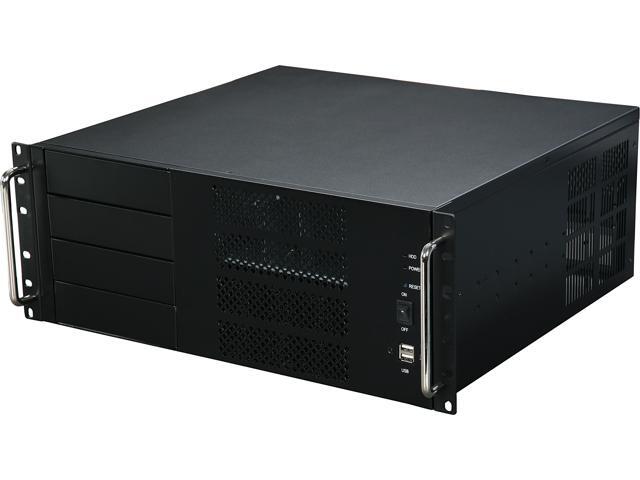 Athena Power RM-4UC438 Black 4U Rackmount Server Case