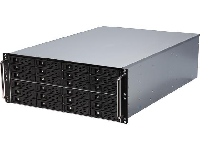 Athena Power RM-4UG4243HE12 Black 4U Rackmount Server Case