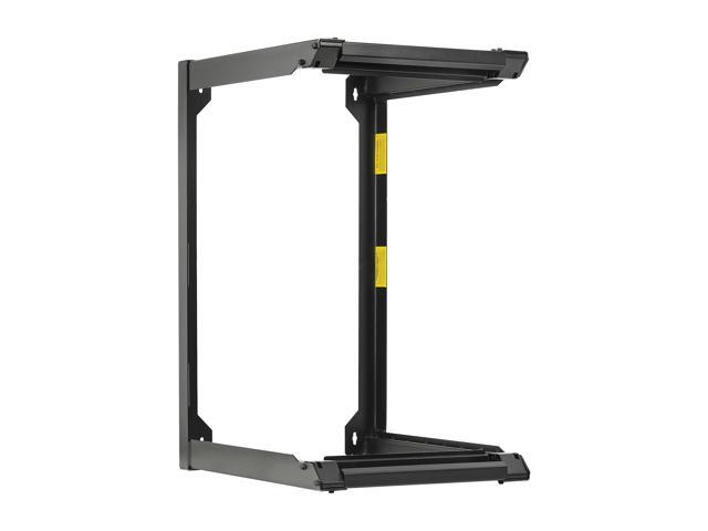 Tripp Lite SRWO16US Wallmount Open Frame Rack 16U 2-Post Hinged Front Heavy Duty
