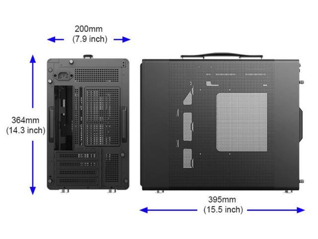 Bgears Black Micro ATX Cases, b-Pellucid Mini - Black, Micro-ATX / ITX BG30132