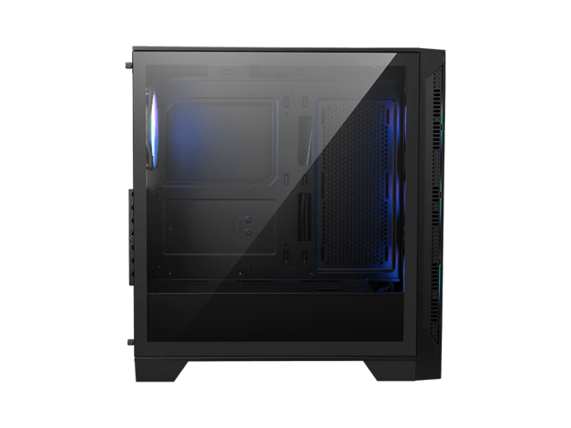 MSI MAG FORGE 321R AIRFLOW Black Computer Case, 2xUSB 3.2 Gen 1, 4x120mm ARGB Fan, ARGB Control Board, Tempered Glass Window