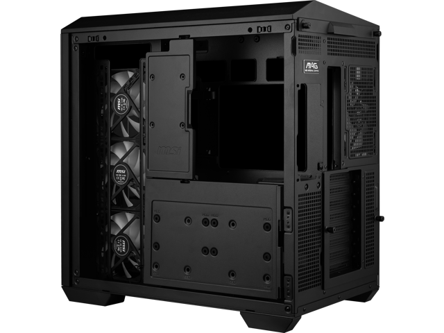 MSI - MAG PANO 100R PZ ATX Mid-Tower PC Case - Black - image 6