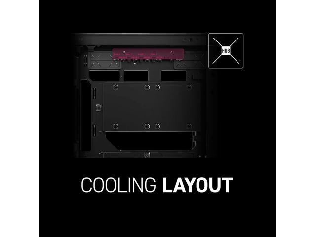 MSI - MPG Velox 300R Airflow PZ ATX Mid-Tower PC Case - Black - image 12