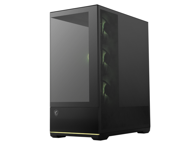 MSI - MAG PANO 110R PZ  ATX Mid-Tower PC Case - Black - image 9