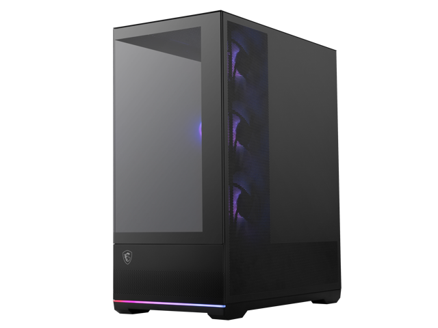 MSI - MAG PANO 110R PZ  ATX Mid-Tower PC Case - Black - image 10