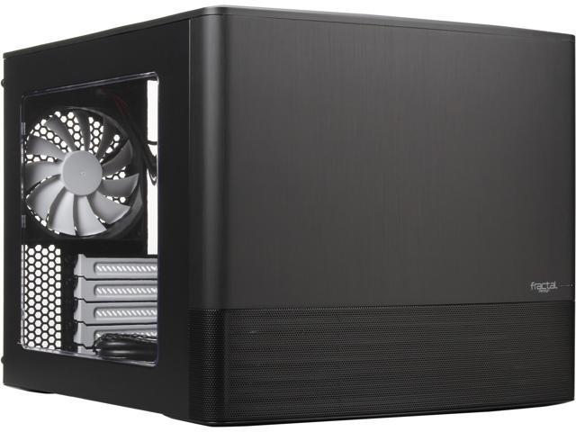 Fractal Design Node 804 Black Window Aluminum/Steel Micro ATX Cube Computer Case