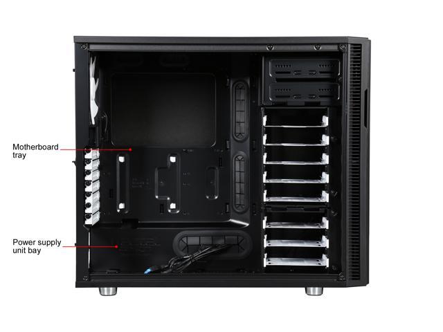 Fractal Design - Define R5 Black Silent ATX Mid-Tower PC Case - Black - image 9