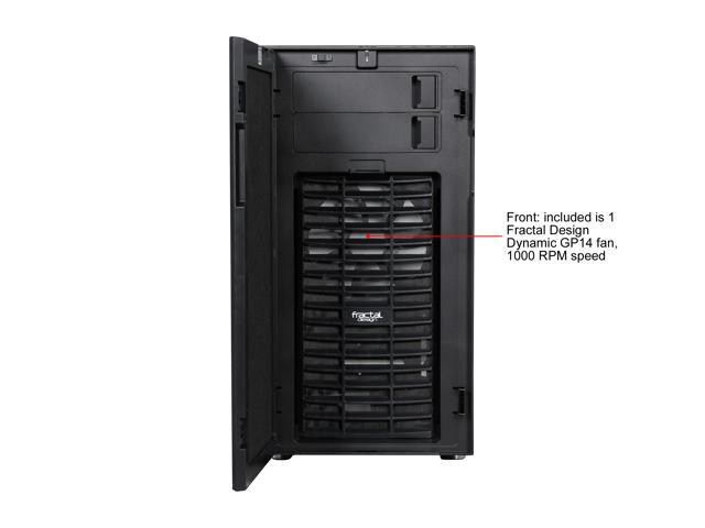 Fractal Design - Define R5 Black Silent ATX Mid-Tower PC Case - Black - image 4