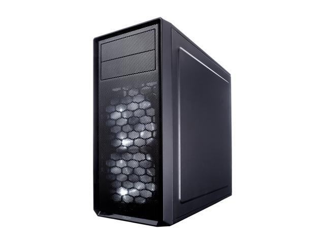 Fractal Design - Focus G ATX, microATX, Mini-ITX Black Chassis with Acrylic Window Mid Tower PC Case - Black - image 4