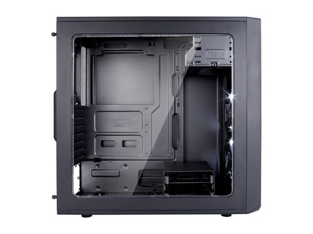 Fractal Design - Focus G ATX, microATX, Mini-ITX Black Chassis with Acrylic Window Mid Tower PC Case - Black - image 8