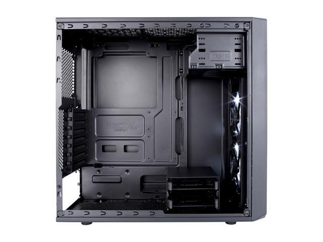 Fractal Design - Focus G ATX, microATX, Mini-ITX Black Chassis with Acrylic Window Mid Tower PC Case - Black - image 9