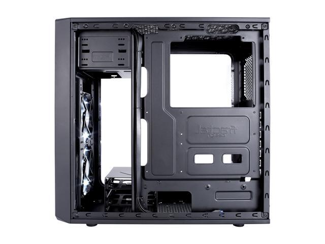 Fractal Design - Focus G ATX, microATX, Mini-ITX Black Chassis with Acrylic Window Mid Tower PC Case - Black - image 11