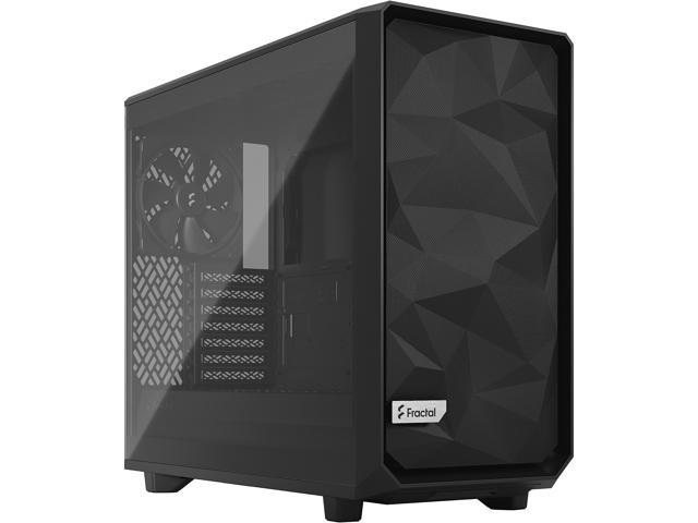 Fractal Design Meshify 2 Lite Black TG Light Tinted Tempered Glass Window ATX Mid Tower Computer Case