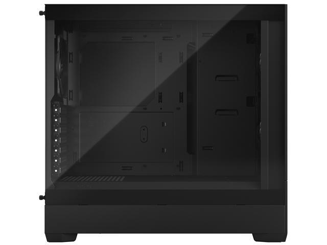 Fractal Design - Pop Air Black TG ATX High-Airflow Clear Tempered Glass Window Mid-Tower PC Case - Black - image 6