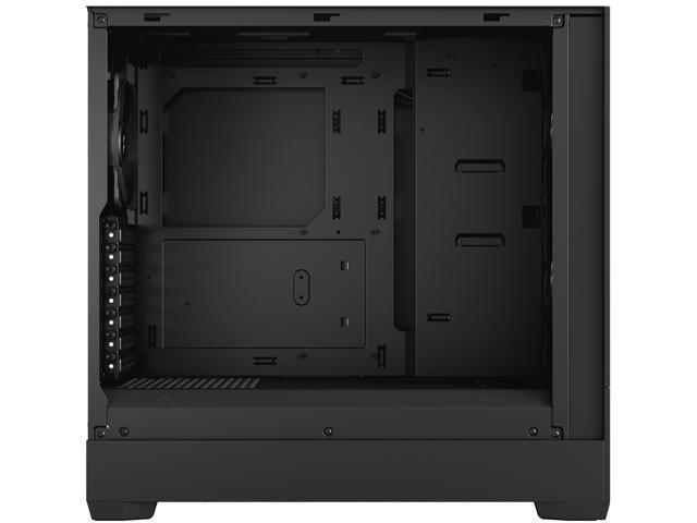 Fractal Design - Pop Air Black TG ATX High-Airflow Clear Tempered Glass Window Mid-Tower PC Case - Black - image 7