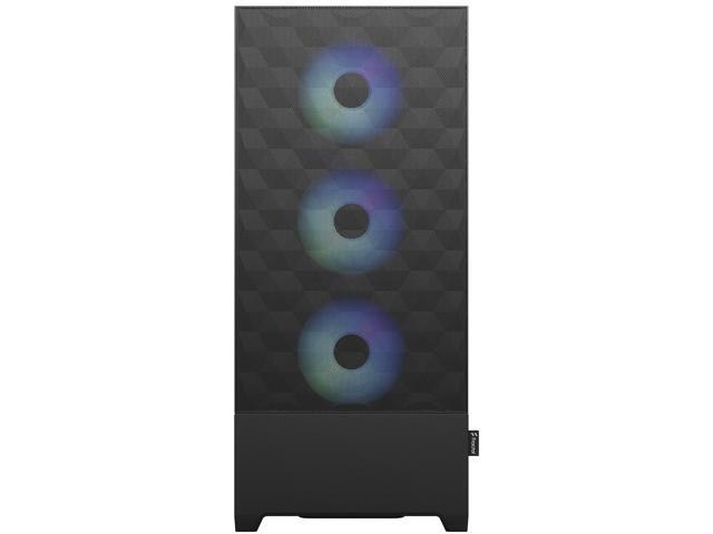 Fractal Design - Pop XL Air EATX, ATX, microATX, Mini-ITX RGB Black Chassis Tempered Glass Clear Tint Mid Tower PC Case - Black - image 3