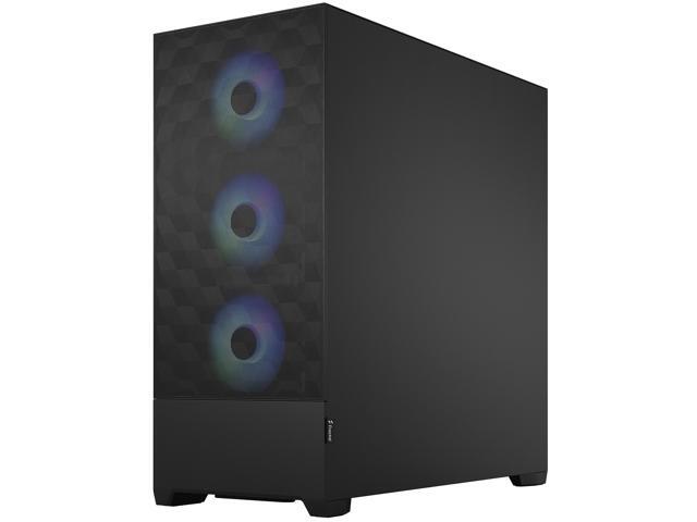 Fractal Design - Pop XL Air EATX, ATX, microATX, Mini-ITX RGB Black Chassis Tempered Glass Clear Tint Mid Tower PC Case - Black - image 4