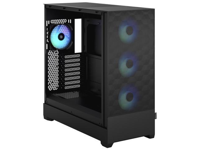 Fractal Design - Pop XL Air EATX, ATX, microATX, Mini-ITX RGB Black Chassis Tempered Glass Clear Tint Mid Tower PC Case - Black - image 6