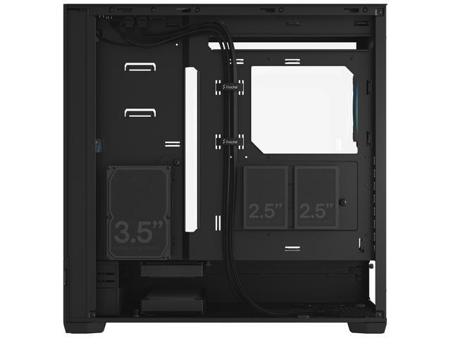 Fractal Design - Pop XL Air EATX, ATX, microATX, Mini-ITX RGB Black Chassis Tempered Glass Clear Tint Mid Tower PC Case - Black - image 10
