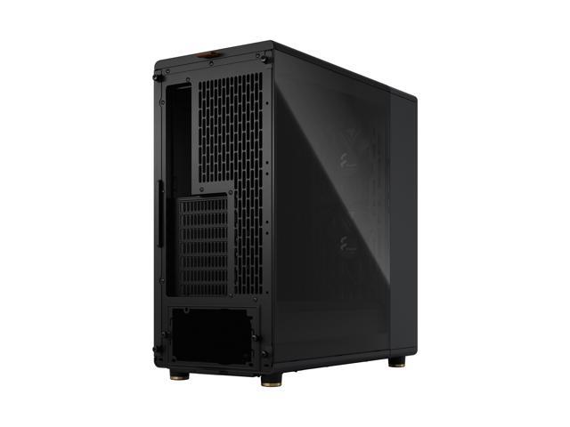 Fractal Design - North Charcoal Black Chassis with Walnut Front and Dark Tinted TG Side Panel Mid-Tower PC Case - Black - image 4