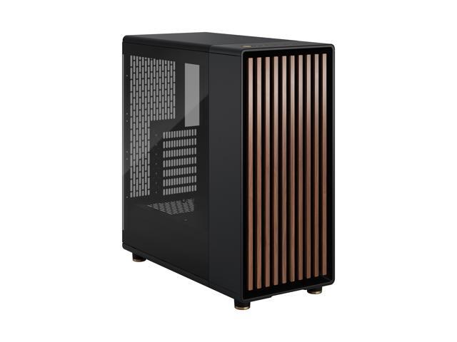 Fractal Design - North Charcoal Black Chassis with Walnut Front and Dark Tinted TG Side Panel Mid-Tower PC Case - Black - image 11