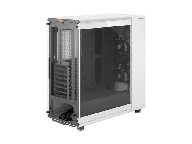 Fractal Design - North Chalk White with Oak Front and Clear TG Side Panel Mid-Tower PC Case - White - image 12