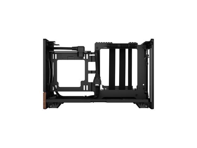 Fractal Design - Terra Graphite with PCIe 4.0 Riser Mini-ITX Small Form Factor PC Case - Black - image 5