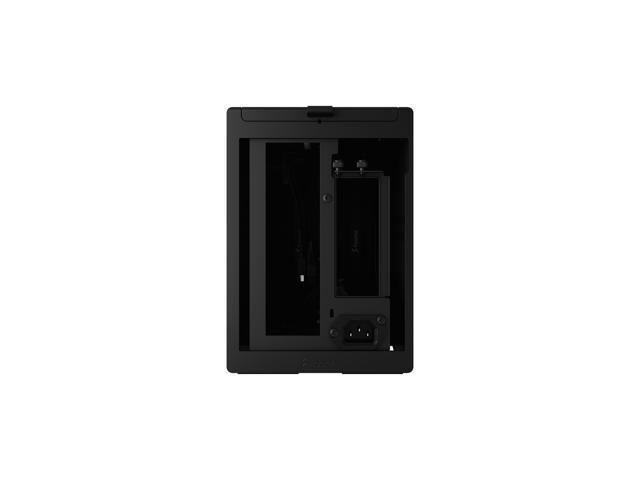 Fractal Design - Terra Graphite with PCIe 4.0 Riser Mini-ITX Small Form Factor PC Case - Black - image 6