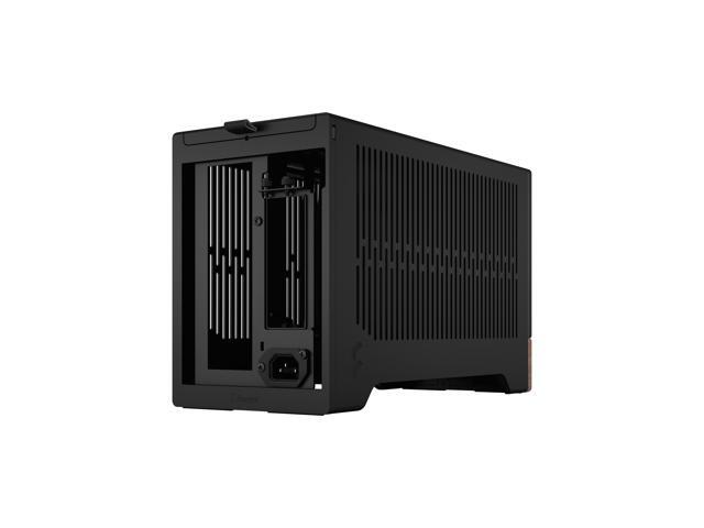 Fractal Design - Terra Graphite with PCIe 4.0 Riser Mini-ITX Small Form Factor PC Case - Black - image 10