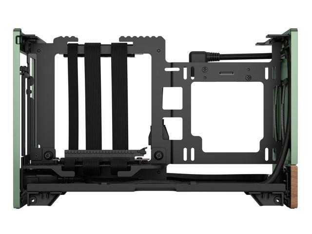 Fractal Design - Terra Jade Mini-ITX Small Form Factor PC Case with PCIe 4.0 Riser - Jade - image 7