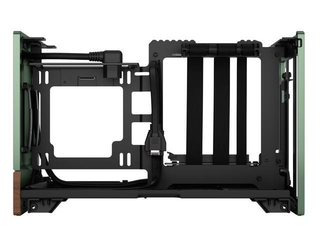 Fractal Design - Terra Jade Mini-ITX Small Form Factor PC Case with PCIe 4.0 Riser - Jade - image 8