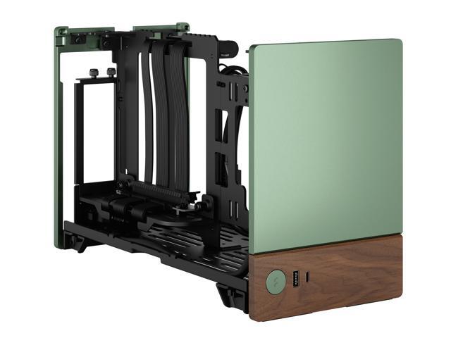 Fractal Design - Terra Jade Mini-ITX Small Form Factor PC Case with PCIe 4.0 Riser - Jade - image 6