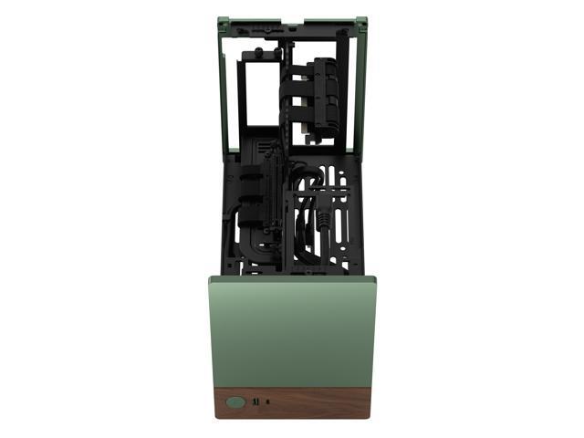 Fractal Design - Terra Jade Mini-ITX Small Form Factor PC Case with PCIe 4.0 Riser - Jade - image 11