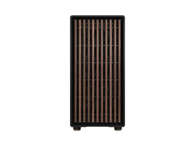 Fractal Design - North XL Charcoal Black Chassis with Walnut Front and Dark Tinted G Side Panel Mid-Tower PC Case - Black - image 6