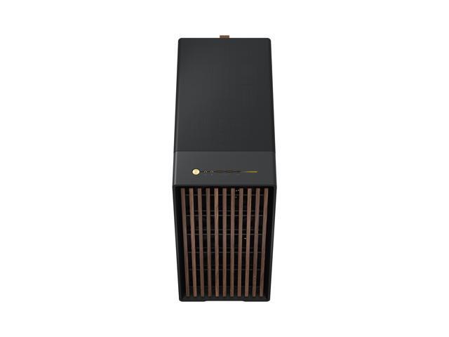 Fractal Design - North XL Charcoal Black Chassis with Walnut Front and Dark Tinted G Side Panel Mid-Tower PC Case - Black - image 7