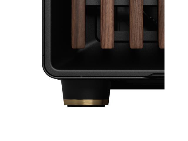 Fractal Design - North XL Charcoal Black Chassis with Walnut Front and Dark Tinted G Side Panel Mid-Tower PC Case - Black - image 10