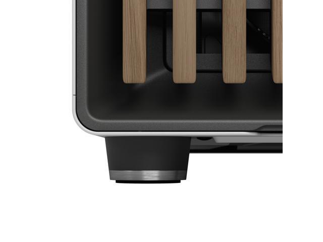 Fractal Design - North XL Chalk White Chassis with Oak Front and Clear TG Side Panel Mid-Tower PC Case - White - image 9