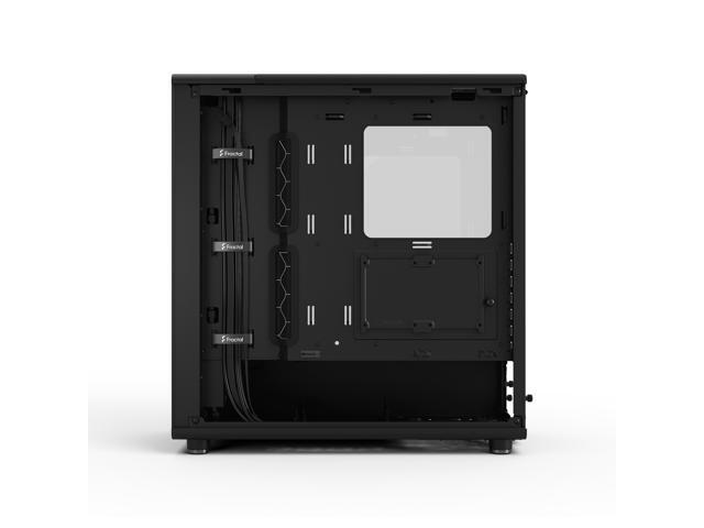 Fractal Design - North Momentum Edition Black E-ATX Chassis with Blackened Oak Front and TG Side Panel Mid Tower PC Case - Black - image 12