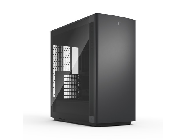 Fractal Design Define One Dark TG Closed-Front PC Gaming Case - Tempered Glass Side Panel - Three Momentum Fans Included - ATX Reverse Connector...