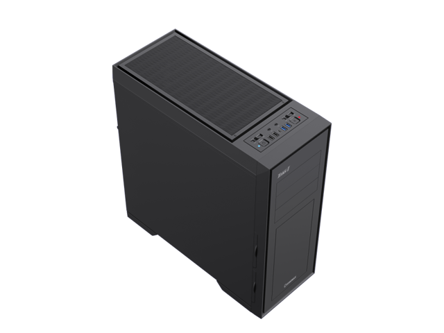 GAMEMAX Titan Silent 2 Black USB3.0/Type C ATX Gaming Full Tower Computer Case w/3 x Silent Fans (Pre-Installed). Support 4090 GPU and 360mm AIO
