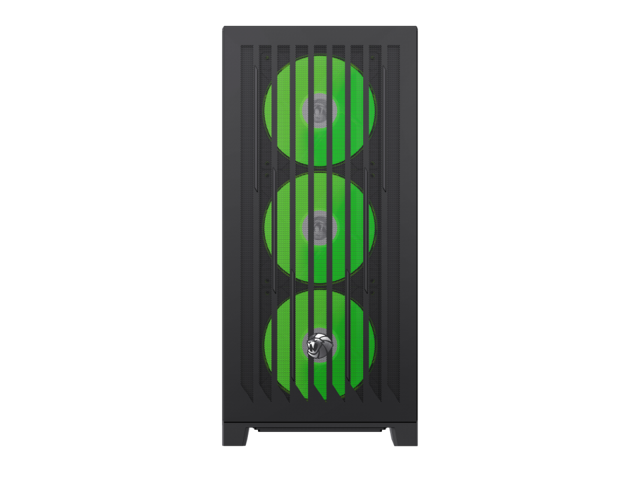 GAMEMAX Mid Tower Gaming Case LEADER 2 BK Leader 2 BK Black case. Comprehensive Compatibility: Supports E-ATX motherboards, 425mm GPUs, 420mm...