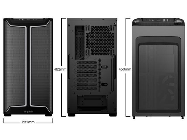 be quiet! PURE Base 501 DX BGW76 Black Cases (Computer Cases - ATX Form)