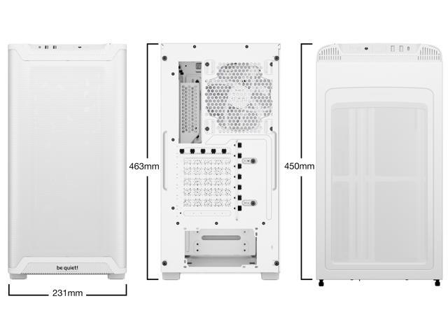 be quiet! BGW79 Pure base 501 LX BGW79 White Cases (Computer Cases - ATX Form)
