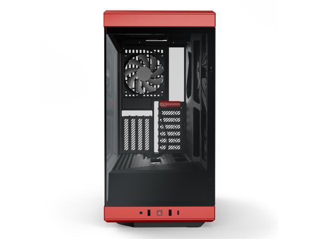 HYTE - Y40 ATX Mid-Tower PC Case - Red - image 3