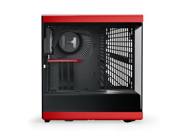 HYTE - Y40 ATX Mid-Tower PC Case - Red - image 5