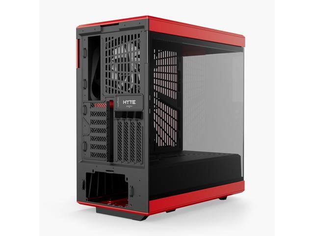 HYTE - Y40 ATX Mid-Tower PC Case - Red - image 6