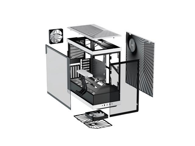 HYTE - Y40 ATX Mid-Tower PC Case - White - image 8