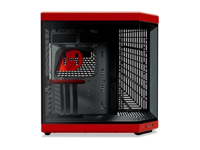 HYTE - Y70 ATX Mid-Tower PC Case - Black/Red - image 4