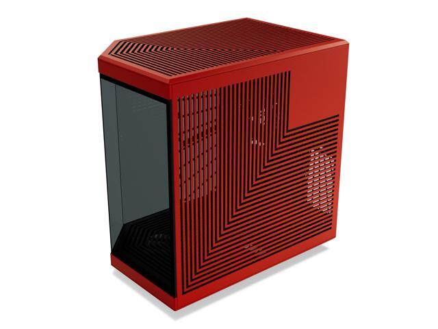 HYTE - Y70 ATX Mid-Tower PC Case - Black/Red - image 6