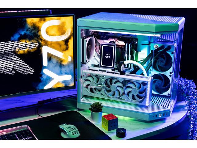 HYTE - Y70 ATX Mid-Tower PC Case - Black/Red - image 7